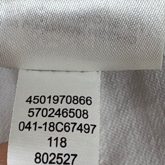 Chicos White Capri Pants Straight Leg Cropped Casual Pull On Womens Size 2/US 12 - Picture 5 of 11